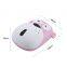 Animal Cute Cartoon Lucky Dog Mouse Wireless Rechargeable USB Optical Mouse Silent 1200 DPI Ergonomic Computer Mouse