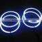 Super brightness 4pcs 131mm semi-circle ring cob angel eyes,led angel eyes ring e46 for bmw e46 e39 e36