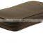 Genuine cowhide Leather Zipper Key Case with hooks
