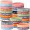 Hot Sale Colorfully Never Give up Printed Silicone Wristbands