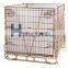 Customized mesh storage warehouse steel cage with bag