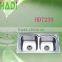 double kitchen design stainless steel kitchen sink HD7239