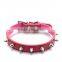 Wholesale pet supplies crocodile grain single bullet nails dog collar