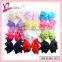 Friendly fabric no fade no deformation grosgrain ribbon bow ladies' fancy hair clip (XH11-0974)