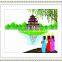 Beautiful Scenery Vietnam style 100% precisely printed cross stitch kits