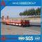 lowbed semitrailer lowboy semitrailer for machine transporation