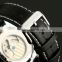 Men's Black Dial Leather Strap Tourbillon Mechanical Watch WM334