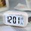 Muti color LED Alarm Clock,despertador Temperature Sounds Control LED display,electronic desktop Digital table clocks