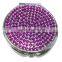 2013 hot sale Crystal comestic mirror bling rhinestone mirror