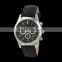 Mechanical Movt Leather Strap MEN Watches 5ATM Waterproof Watch Man