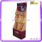 Custom Print Cardboard Material High Quality Tray Display Shelf For Milk Promotion