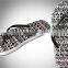 Eva Die Cut With Debossed Logo Flip Flops,Customer Design Flip Flop And Sandal