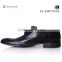 Fashion new arrived leather black dress shoes men
