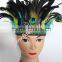 Indian Headdress Material Feather Peacock Feather And Cock Feather For Halloween Items