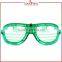 Laura Fairy Factory Direct Sell Colorful LED Party Sunglasses With Window Blinds