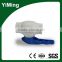 YiMing high quality pp-r plastic male threaded ball valve