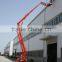 16m hydraulic mini arm boom lift platform rental