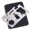 outdoor multi function portable stainless steel mini pocket survival tool card                        
                                                Quality Choice