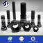 Main product plow bolt Grade 10.9 black finished plow bolt Flat head countersunk bolt