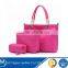 China elegant hot sale imported handbags 3 in 1 bags set