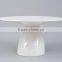 simple fiberglass tea coffee shop table and chair for living room
