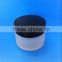 New product hot sale wholesale 50ml frosted cream jar with black lid