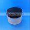 New product hot sale wholesale 50ml frosted cream jar with black lid