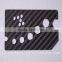 3k glossy twil weave carbon fiber sheet, carbon fiber parts for UAV