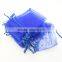 yellow organza gift bag jewellery storage pouches promotion drawstring security recyclable for wedding party