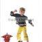 Party child firefighter costume for carnival