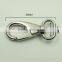 High quality shiny nickel plated zinc alloy heavy duty snap hooks 20mm for bags