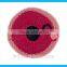 Baby high quality cute knit crochet flower beret hat and glove set