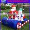 Outdoor Christmas decoration inflatable Santa Claus and snowman combo