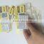 hot sale paper printing hang tag Matt papper labels