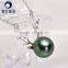 Wholesale 8--9mm Tahitian Black Cultured Pearl Necklace Pendant