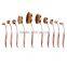 10 pieces rose gold mermaid makeup brush kits cosmetics make your own brand                        
                                                                                Supplier's Choice