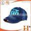 2016 cool jeans washed customized baseball cap ,custom vintage caps and hats