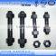 carbon steel galvanized heavy bolts sizes