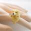 KARASU Designer Unique Handmade Labrador Adorable Animal Pet Dog 3D Stereoscopic Finger Ring Party Midi Rings for Women Jewelry Quality Choice