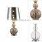 2015 New design Bedside Antique Classic Power Outlet diy desk lamp with unique lampshade and metal base                        
                                                Quality Choice