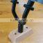 Custom /Stock Long/Short Guitar Hanger / Metal/Wood Music Instrument Wall Hanger In Heart Shape Pasted to Wall