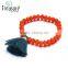 Fashion jewelry vintage ethnic wholesale DIY fashion crystal charms glass Bead Bracelet