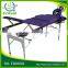 3 Section Aluminum massage table Therapy Bed Spa Bed