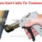 Stainless Steel Cable Tie Gun for 4.8-7.8mm Steel Ties with automatic Cutting function