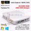 Super smart tablet pc Intel Celeron 1037U fanless Mini PC with Dual Core 1.8G Processor 2G RAM 32G SSD