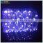 Tiny decorative indoor invisible led string lights 10m100leds blue color