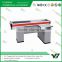 Electric cash counter with checkout counter with belt