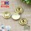 High Quality Fashion Metal Buttons Manufacturer price snap button for jacket