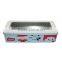 Rectangular Tin Box for candy packing with Clear PVC Window