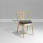 Industrial Vintage Dining Chair Y Shape Metal Frame Chair